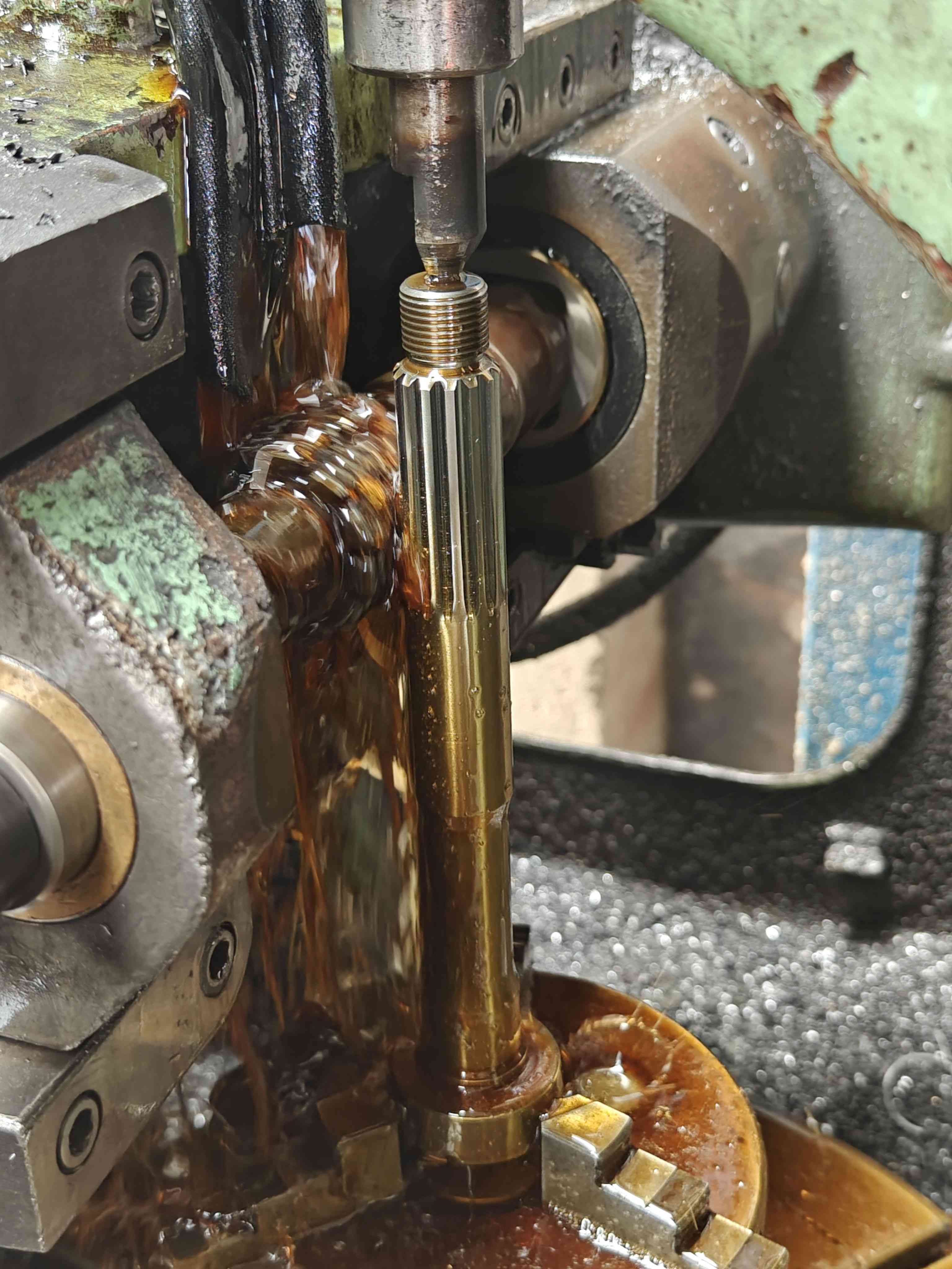 花鍵軸滾齒加工